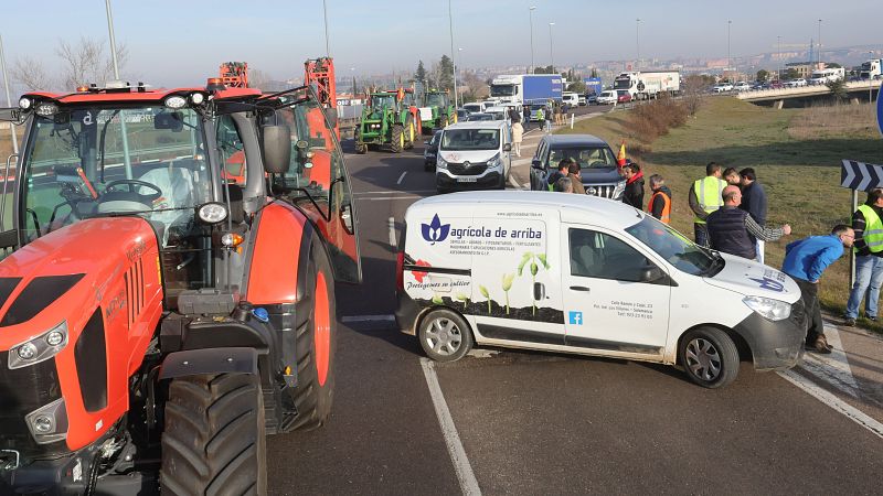 La patronal del transporte pide que les dejen trabajar | Ver